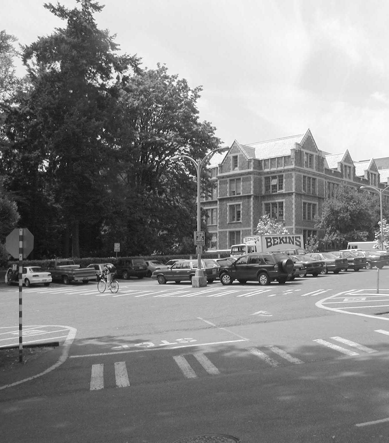 Entrance from Stevens Way
