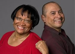 Linda Lawson and Alejandro Moreno