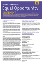 UW EEO Poster