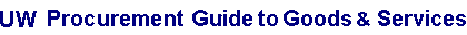 Procurement Guide