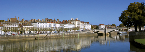 Barging in Burgundy - France