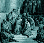 Detail from an engraving on the Crusades by Gustav Doré.