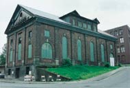 Before: Old Snoqualmie Falls Power House. Photo courtesy of UW Real Estate Office.