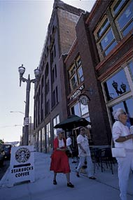 Starbucks rents UWT space on Pacific Avenue. Photo by Mary Levin. 