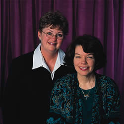Distinguished Staff Awards, Betty Jo Kane & Paula Walker.