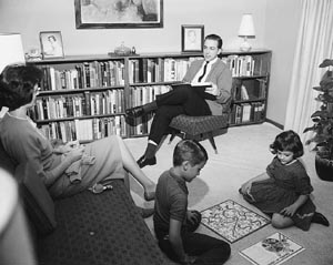 The Oakland family at Sand Point