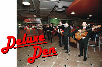 A mariachi band helps celebrate the grand opening of the new Husky Den in the HUB. Photo by Mary Levin.