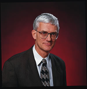 Interim President Lee Huntsman, Photo by Mary Levin.