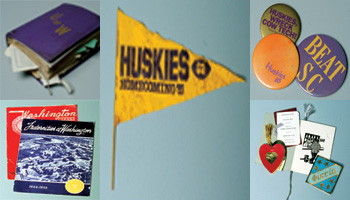 UW Memorabilia items