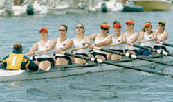 Womens's Crew. Photos courtesy of UW Sports Media Relations.