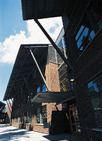 Entrance to UWB building