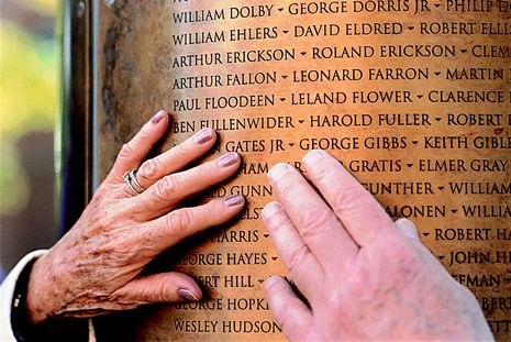 UW WWII memorial. Photo by Jon Marmor.