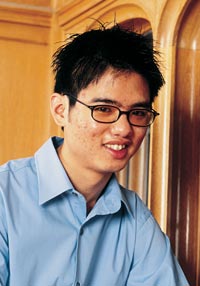 Roy Chan, '02. Photo by Kathy Sauber.