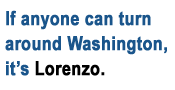 If anyone can turn around Washington, it's Lorenzo.