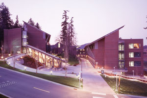 UW Tacoma campus. UW Tacoma campus.