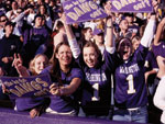 Husky fans Husky fans