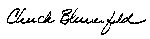 Chuck Blumenfeld signature
