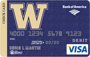 UW Checking Account and Debit Card