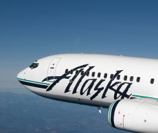 An Alaska Airlines Jet