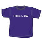 'I Love the UW' T-shirt
