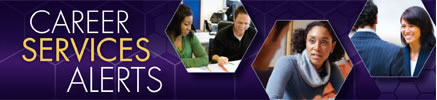 Career Services Alerts