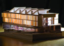 Model of the new ECC (Photo by Karen Orders)