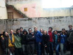 Architecture students in Mexico