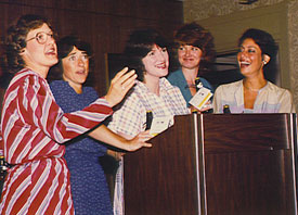 Class of '73 interns in 1985