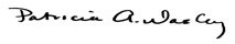 Dean Wasley signature
