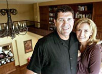 Former Major League All-Star Edgar Martinez and Holli Martinez