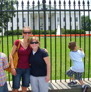 Anna Kramer, left, and Jamie Deaton Deutch