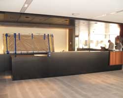 Reception area