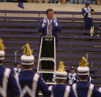 Eric Smedley at pregame performance