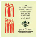 Vandercook Proof Press Celebration