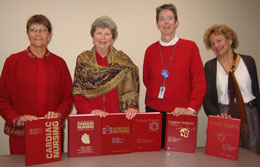 Textbook editors Susan Woods, Sandy Motzer, Liz Bridges and Eleanor Bond