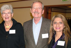 Janet & Daril Hahn with Gulrose Jiwani