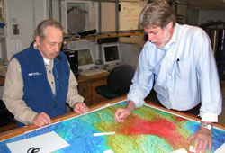 Dana Yoerger, left, and John Delaney