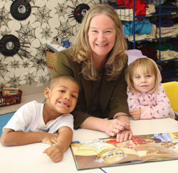 Ruthann Howell in the classroom