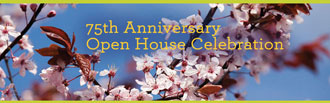 75th anniversary open house