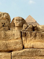 Pyramids and Sphynx