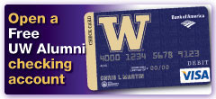 UW Alumni checking account