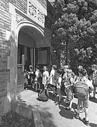 School children