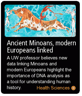 Ancient Minoans, modern Europeans linked