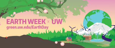 2018 earth week promo graphic