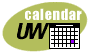 UW Calendar logo