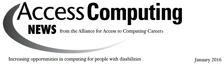 AccessComputing News Header