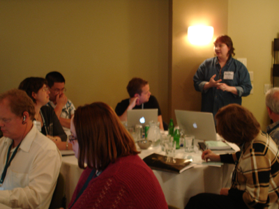 Photo of a Capcity-Building Institute panel discussion.