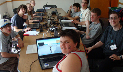 Image of AccessComputing Interns for Jan 2010 article. 