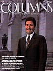 President McCormick on the cover of September 1995 Columns
