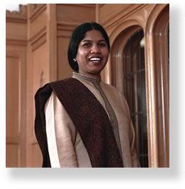 Priti Ramamurthy. Photo by Kathy Sauber.